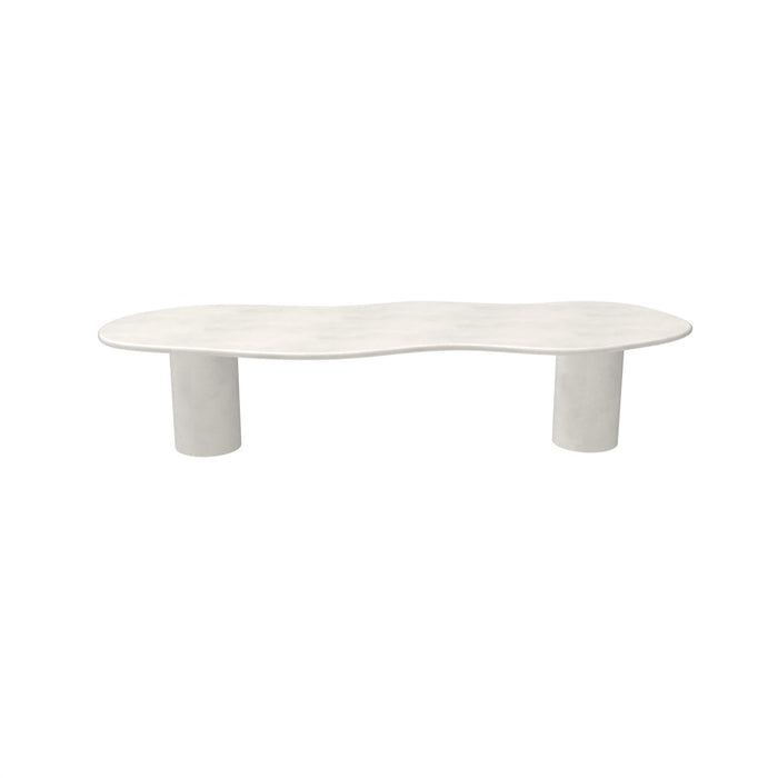 Mesa de comedor orgánica - Limoges - Microskin - 350 cm