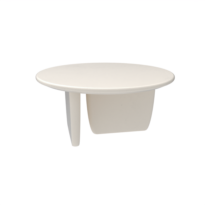 Rond salontafel organische - Rochelle - StoneSkin Latte