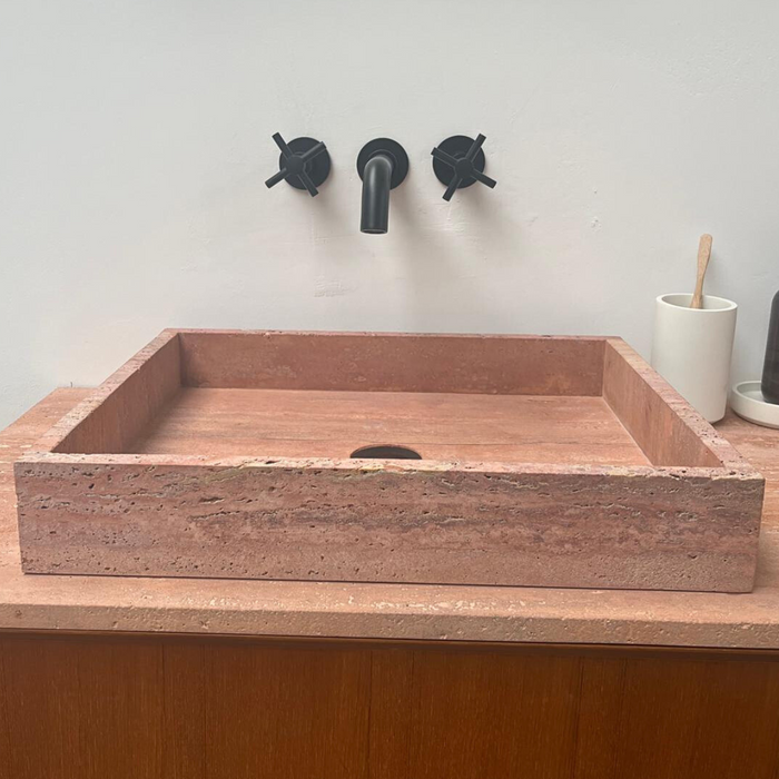 Lavabo - George - Travertino Rojo