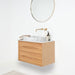 Badkamerset Bill in minimalistische stijl - George wastafel van marmer - Marcel bovenplaat van marmer