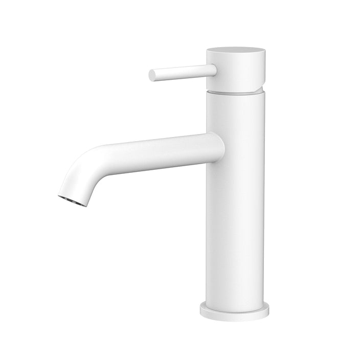 Knox - White bathroom faucet - 18 cm