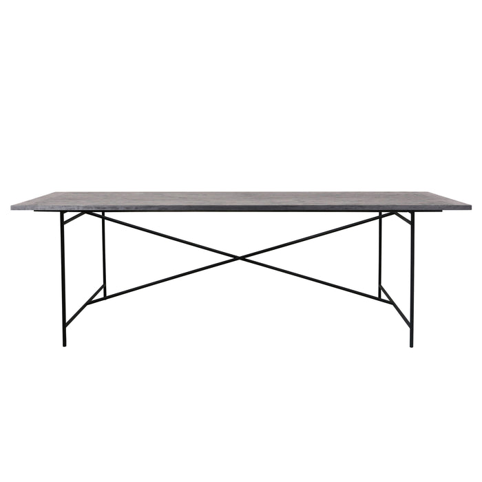 Rektangulärt matbord - Lisa - Black Wood - 240cm