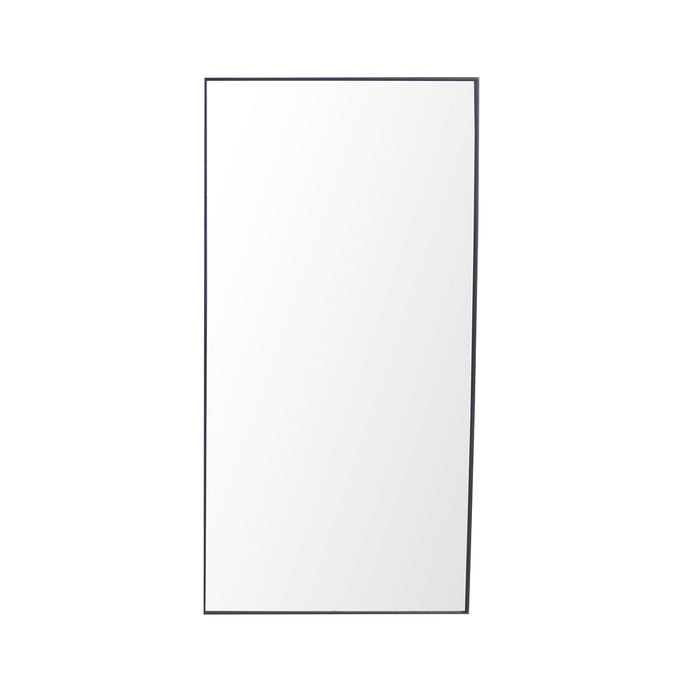 Spiegel met Fijne Zwarte kader Valensole 100x50cm