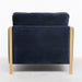 Velvet Fauteuil Force 1 Donkerblauw 4